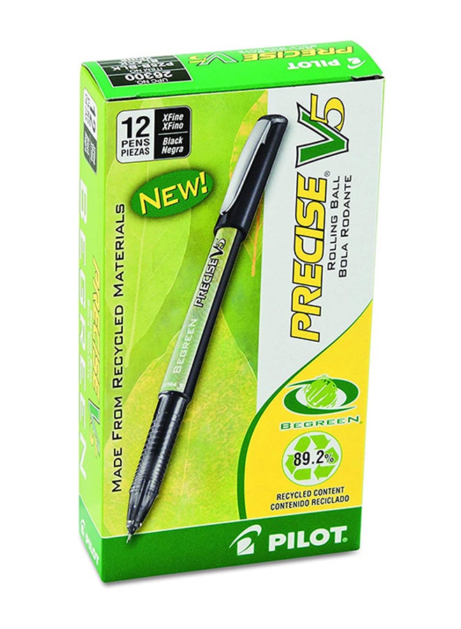 بايلوت حزمة من 12 قلم حبر سائل أسود/أخضر - Image 2