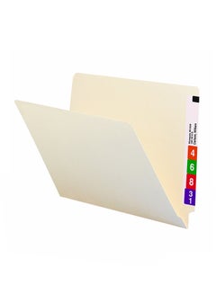 Smead Pack Of 100 End Tab File Folder Manila  - Image 2