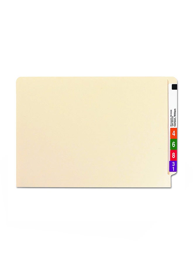 Smead - Pack Of 50 End Tab File Folder Manila - Image 1