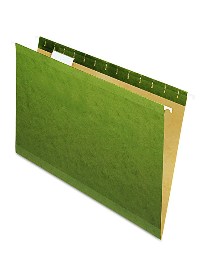 Esselte Pack Of 25 Hanging File Folder Green - Image 1