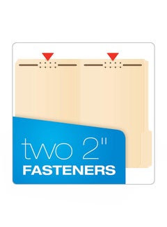 Pendaflex Pack Of 50 Fastener Folder Manila  - Image 2