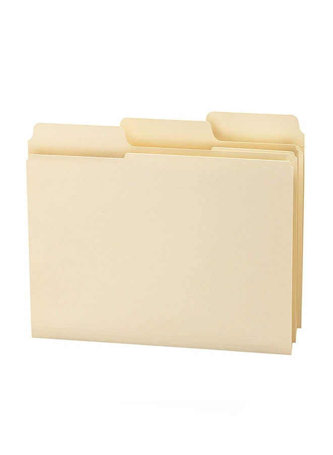 Smead - Pack Of 100 Supertab File Folder Manilla - Image 1