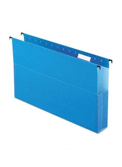 Pendaflex 25-Piece Hanging Folder Blue 