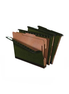 Pack Of 10 Reinforced Hanging Folder Green - v1553192919/N21953135A_1