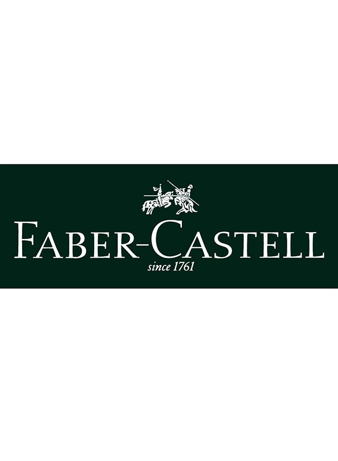 FABER-CASTELL - Faber-Castell Grip Plus Ballpoint Pen Metallic Black - Image 1