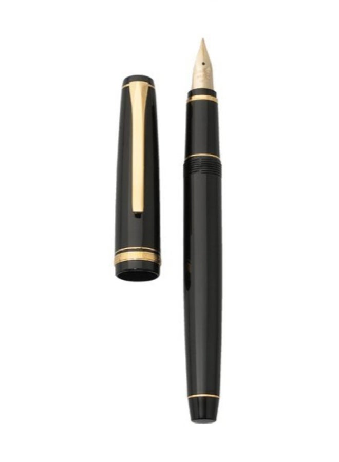 بايلوت قلم حبر سائل بريشة معدنية أسود - Image 1