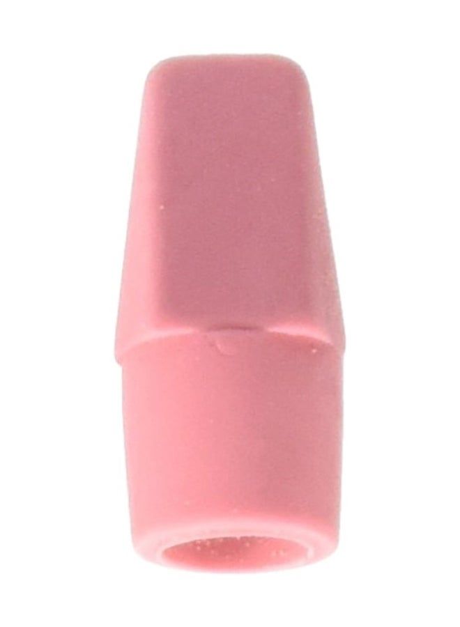 School Smart Pack Of 144 Eraser Cap Pink - Image 1