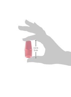 School Smart Pack Of 144 Eraser Cap Pink  - Image 2