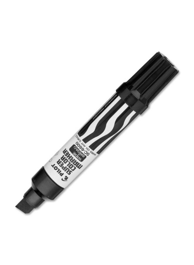 PILOT Jumbo Permanent Marker White / Black 