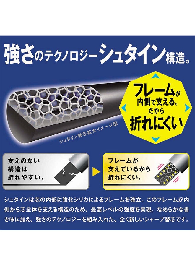 بنتل مجموعو سنون لقلم الرصاص الميكانيكي آين ستاين مكونة من 120 قطعة أزرق - Image 2