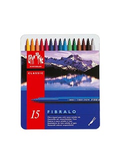 Pack Of 15 Fibralo Markers Multicolour - v1553192948/N21953247A_1