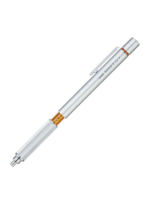 Shift Pipe Lock Drafting Pencil Silver with Orange