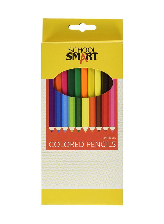 Pack Of 24  Colored Pencil Multicolour