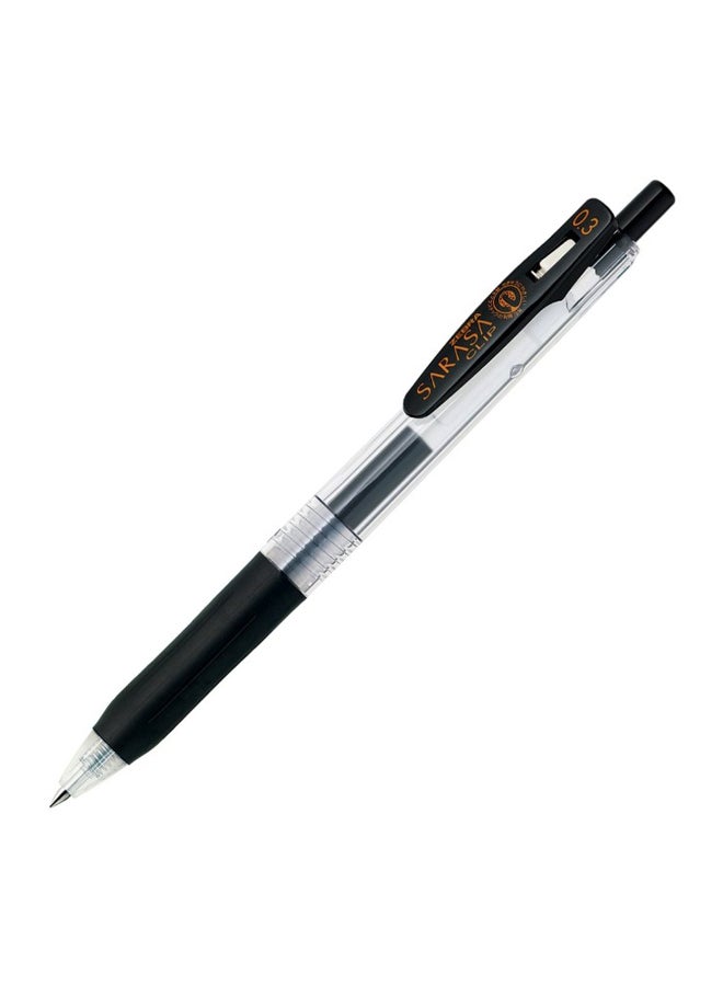 ZEBRA Sarasa Clip Pen Black/Clear