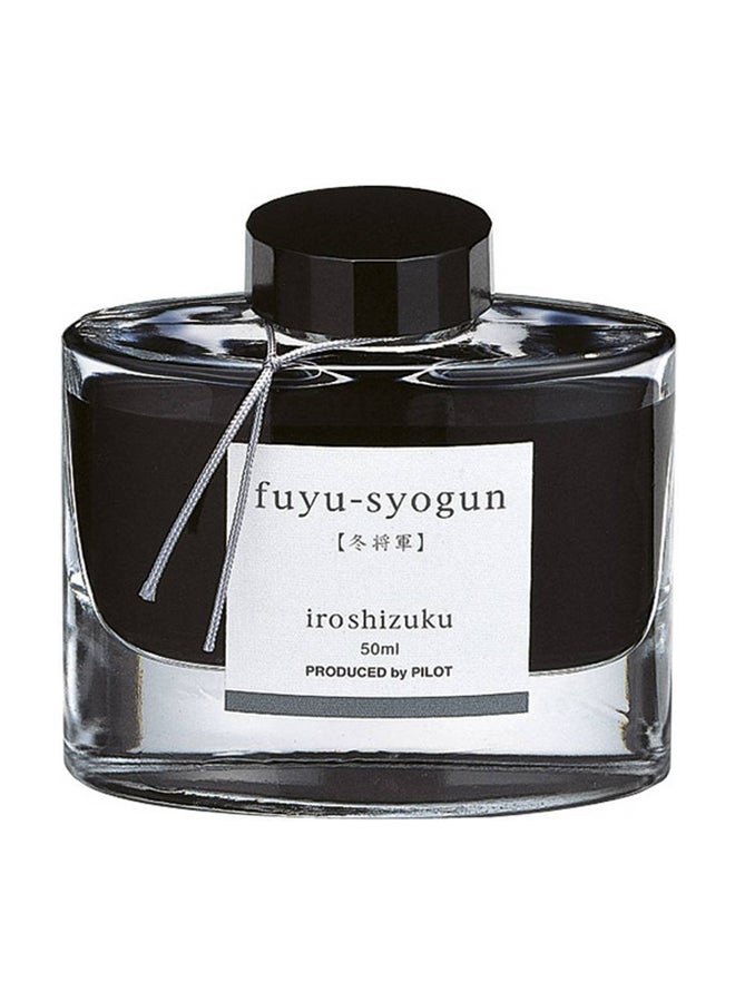 بايلوت حبر أروشيزوكو معبأ في زجاجة لقلم الحبر السائل بريشة معدنية رمادي