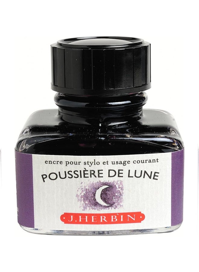 Fountain Pen Bottled Ink Purple