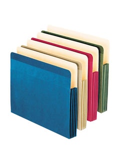 Pack Of 4 Recycled Colored File Pocket Multicolour - v1553193029/N21953634A_1