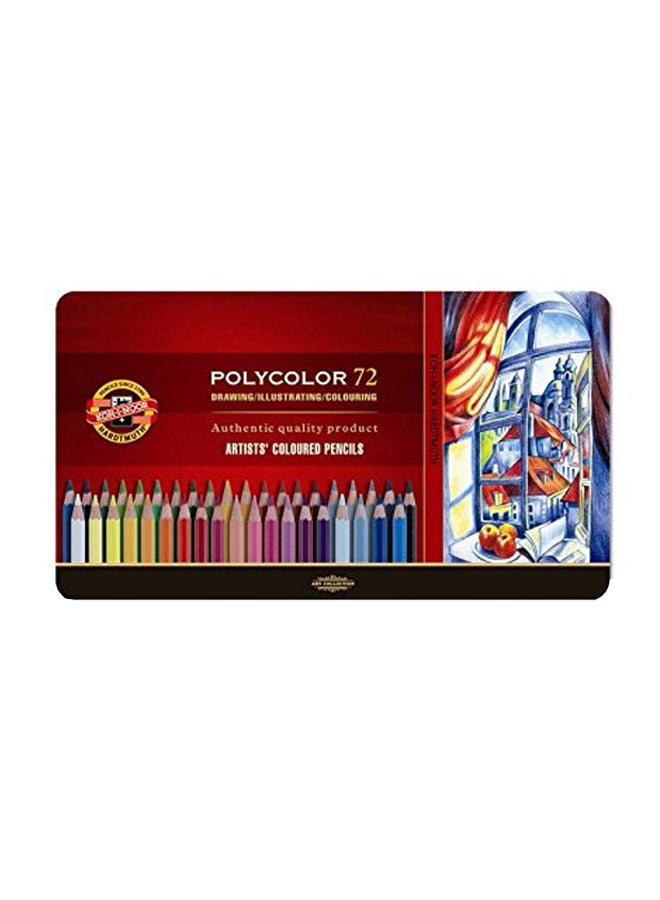 72-Piece Drawing Pencil Multicolour - v1553193056/N21953818A_1