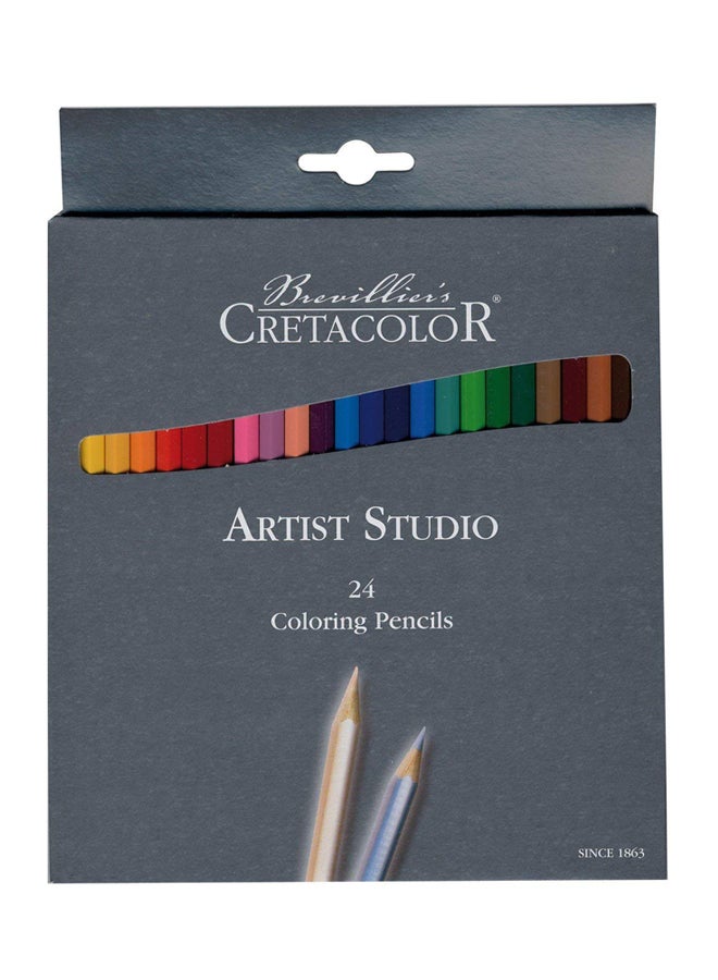 كريتا كولور أقلام رصاص ملونة أرتيست ستوديو متعدد الألوان
