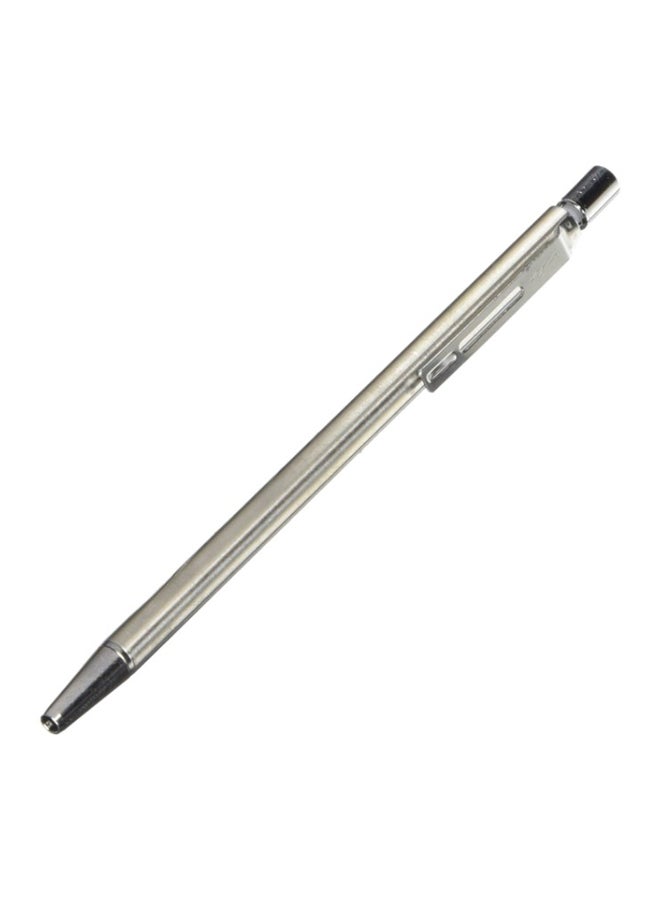 Mini Ballpoint Pen Birdy, Black Ink, Silver (Bs-40S)