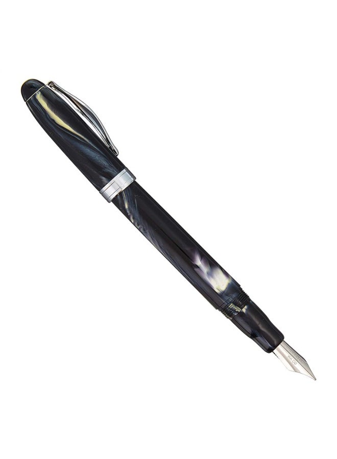 Noodler's Flex Nib Fountain Pen Black/silver 