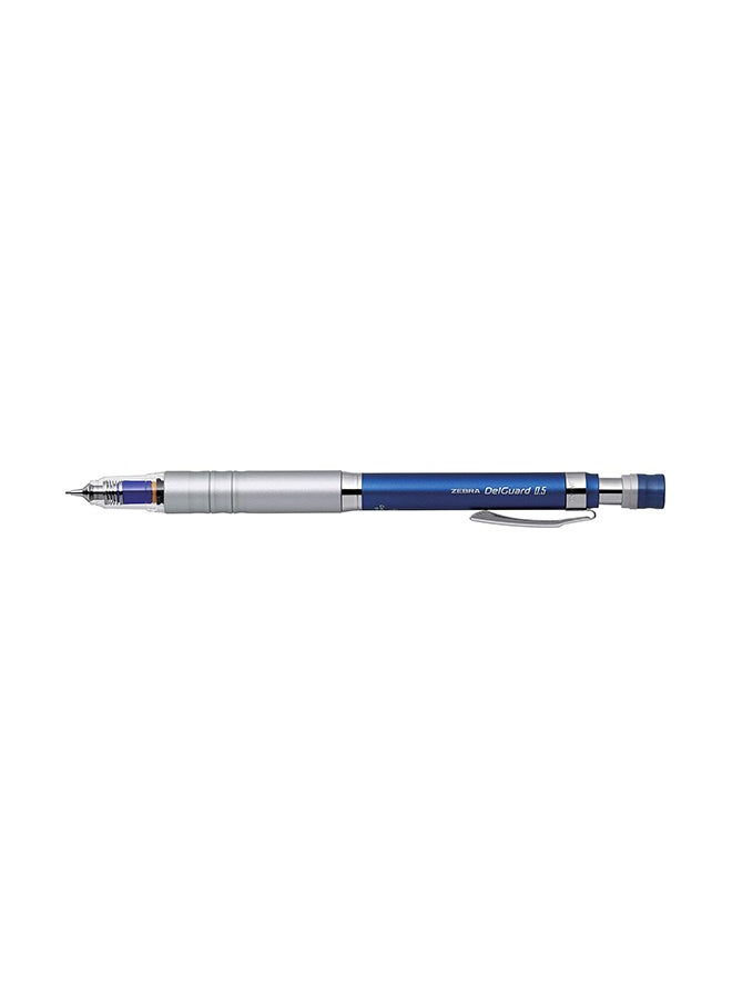 ZEBRA Delguard Type Mechanical Pencil Blue/Silver 