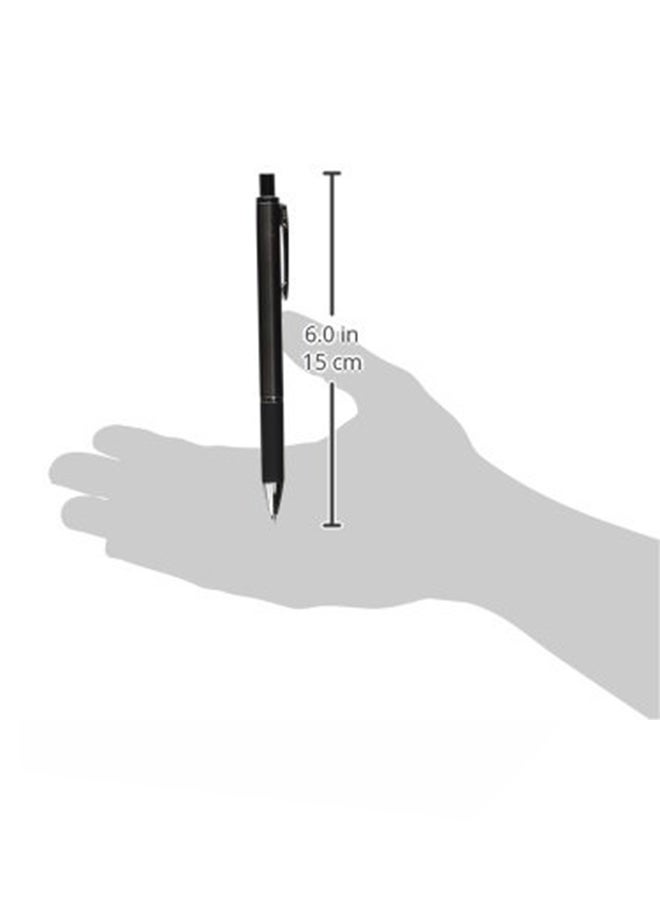 ZEBRA - Zebra Emulsion Ink Ballpoint Pen Surari 300 0.7Mm Point, Dark Gray Body (Ba38-Dgr) - Image 1