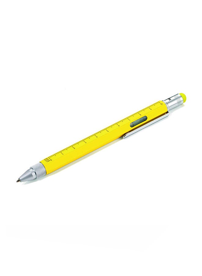 Troika Construction Ballpoint Pen, Yellow (Pip20Ye)  - Image 1