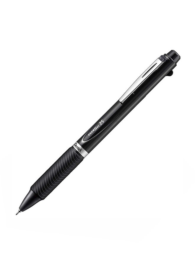 بنتل أقلام إنرجل متعددة الاستخدامات، قلم حبر جاف برأس كروي + قلم رصاص ميكانيكي 0.5 مم، لون أحمر/ أسود (طراز Xblw355A) - Image 1