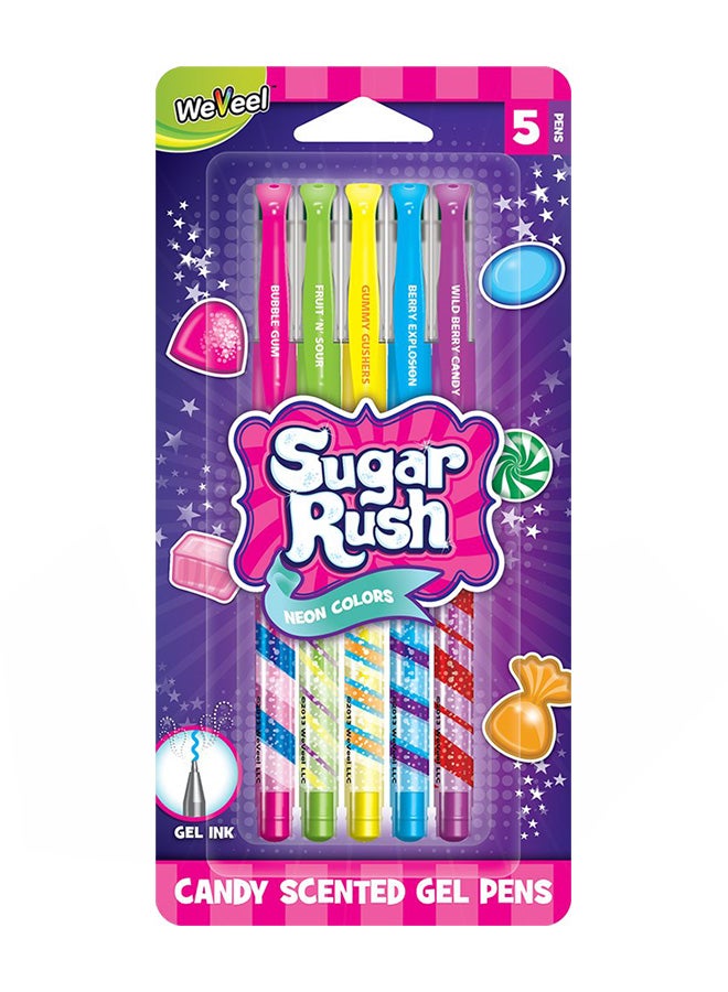 Sugar Rush Candy Scented Gel Pen Multicolour 