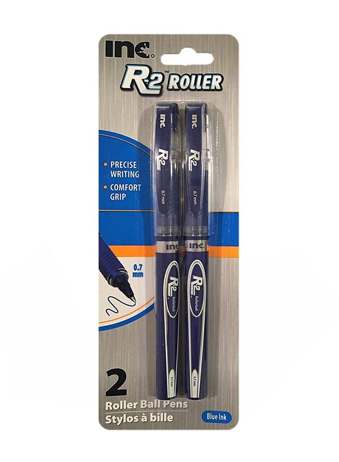 Pack Of 2 Roller Ball Pen Black