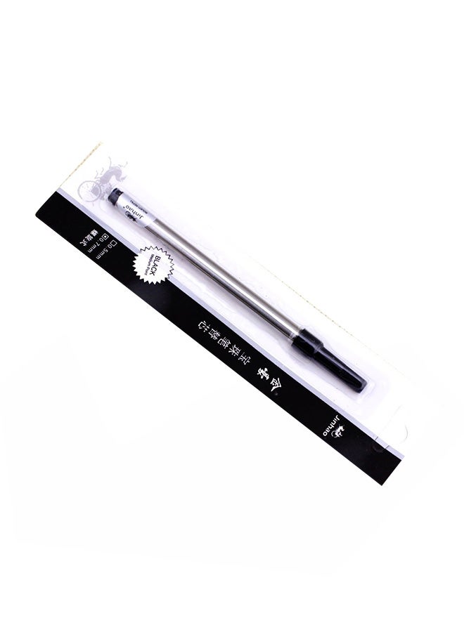 JINHAO 10-Piece Rollerball Pen Refill Black/Silver - Image 2