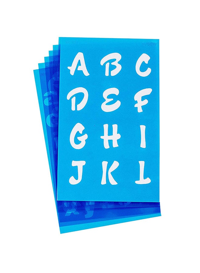 Letter Craft Stencil Blue/White - v1553193227/N21954527A_1