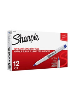 Sharpie 12-Piece Permanent Marker Blue/White  - Image 3