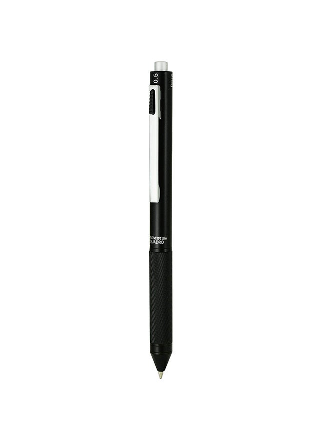 مونت فيردي - قلم متعدد الوظائف 4 في 1 أسود/فضي - Image 1