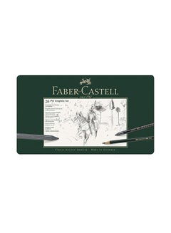 Faber-Castel 26 Piece Pitt Graphite Tin Set