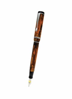 Duragraph Amber Fountain Pen Brown/Silver - v1553193310/N21954832A_2