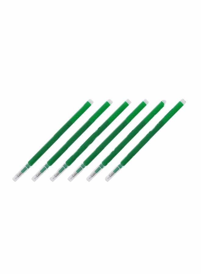 Ifusion Pack Of 6 Frixion Erasable Gel Ink Pen Refill Green 