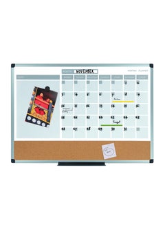 MasterVision Calendar Planning Board With Frame Multicolour  - Image 2