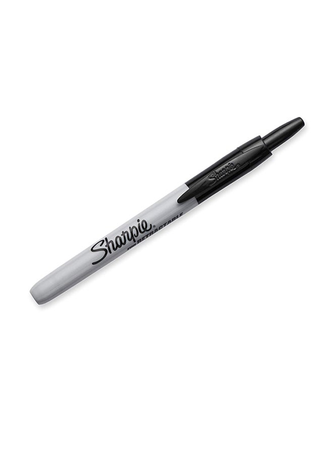 Sharpie 36-Piece Retractable Permanent Marker Black/Silver - Image 2
