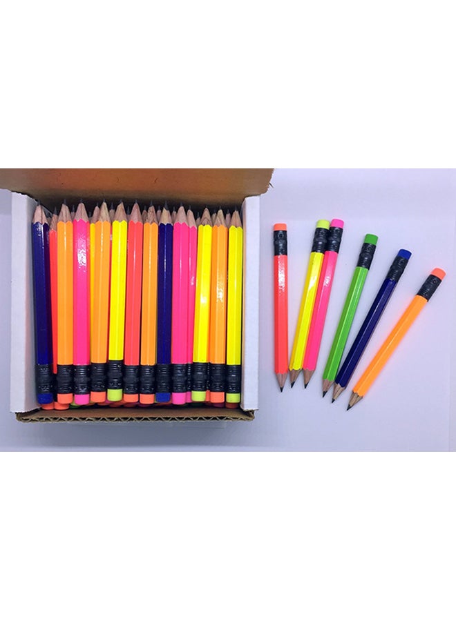 Express Pencils Half Pencils With Eraser - Golf, Classroom, Pew, Short - Image 2