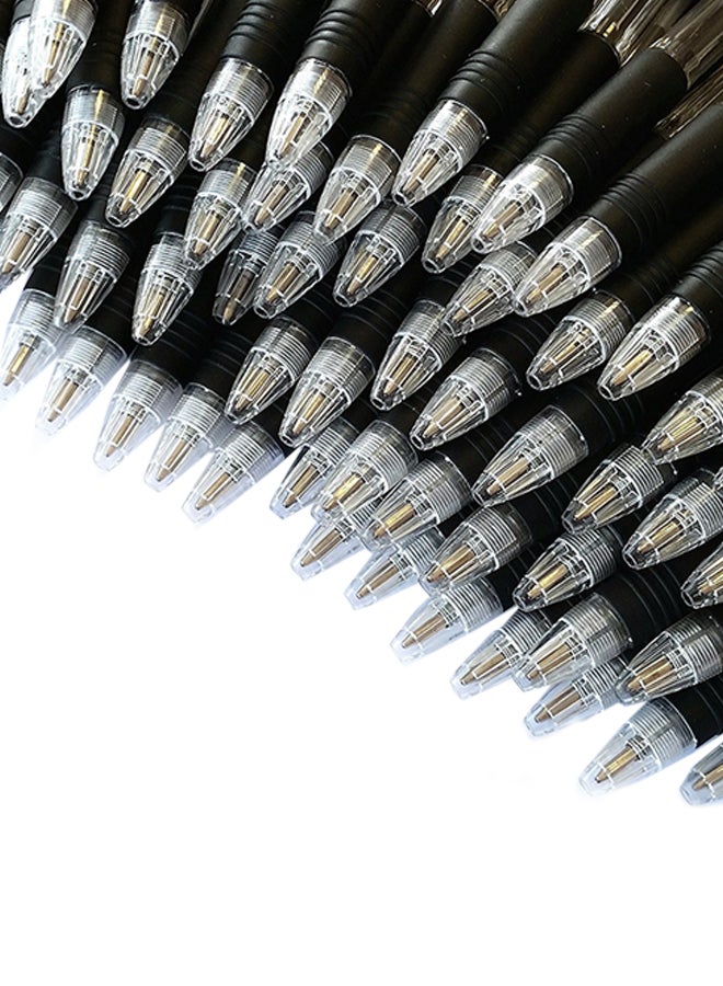 ZEBRA 40-Piece Z-Grip Retractable Ballpoint Pen Black 