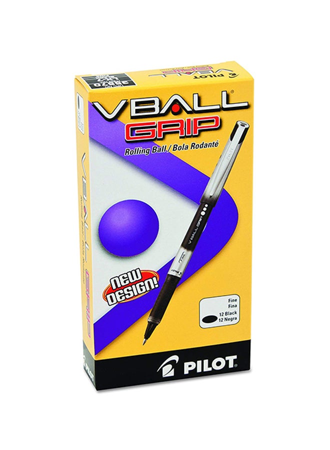 بايلوت قلم حبر سائل في بول جريب لا يُعبأ برأس كروي دقيق 0.7 مم، بحبر أسود - Image 2