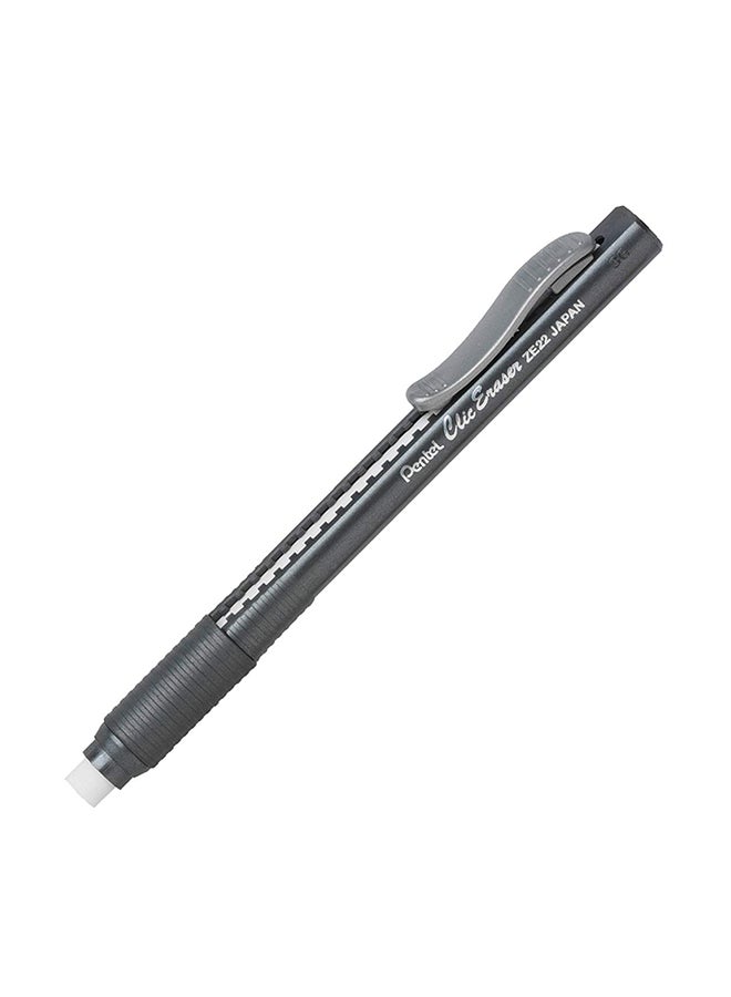 Pentel 12-Piece Clic Eraser Grey - Image 2