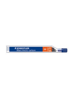 STAEDTLER Staedtler Micro Mars Carbon Mechanical Pencil Lead, 0.9 Mm, B, 60 Mm X 12 (250 09 B)  - Image 1