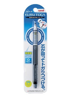 Uni Kurutoga Mechanical Pencil Standard, 0.3Mm, Black (M34501P.24)  - Image 2