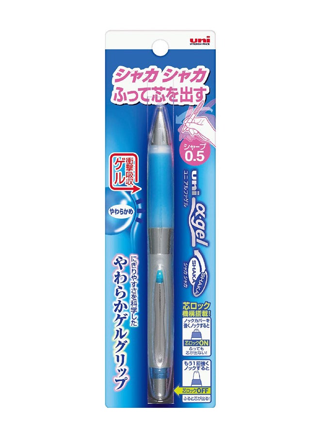 Uni - Pilot Alpha-Gel Shaker Mechanical Pencil 0.5Mm Soft Grip, Royal Blue (M5617Gg1P.40) - Image 1