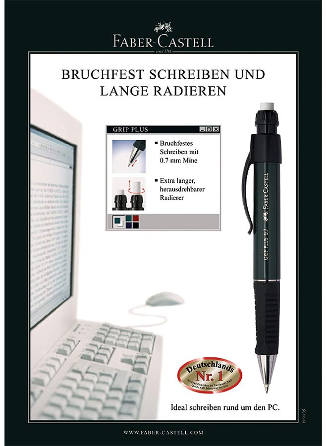 FABER-CASTELL Faber-Castell Pencil Grip Plus 07 Green Metallic  - Image 2
