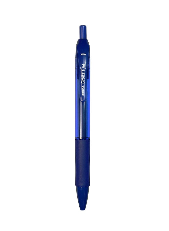 Zebra Pen - Zebra Pen Orbitz Gel Retractable Rollerball Pen, Medium Point, 0.7Mm, Blue Ink, 12-Count - Image 1