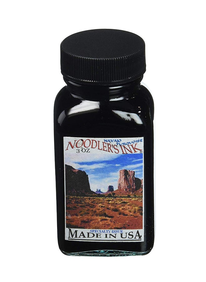Noodler's Noodlers Ink 3 Oz Navajo Turquoise 